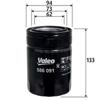 VALEO 586091 - Filtro de aceite