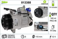 VALEO 813388 - Compresor, aire acondicionado - VALEO CORE-FLEX