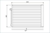 VALEO 814367 - Condensador, aire acondicionado