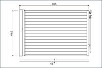 VALEO 814410 - Condensador, aire acondicionado