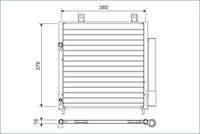 VALEO 822600 - Condensador, aire acondicionado