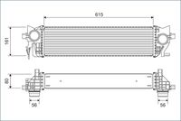 VALEO 822930 - Radiador de aire de admisión