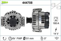 VALEO 444708 - Alternador - VALEO RE-GEN REMANUFACTURED