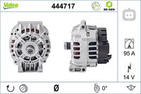 VALEO 444717 - Alternador - VALEO RE-GEN REMANUFACTURED