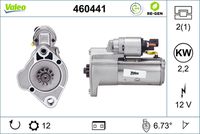 VALEO 460441 - Motor de arranque - VALEO RE-GEN REMANUFACTURED