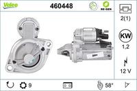 VALEO 460448 - Motor de arranque - VALEO RE-GEN REMANUFACTURED