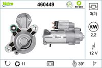 VALEO 460449 - Motor de arranque - VALEO RE-GEN REMANUFACTURED