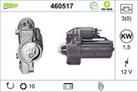 VALEO 460517 - Motor de arranque - VALEO RE-GEN REMANUFACTURED