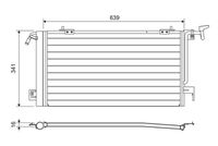 VALEO 817229 - Condensador, aire acondicionado