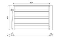 VALEO 817850 - Condensador, aire acondicionado