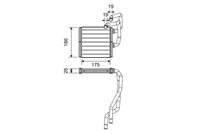 VALEO 811511 - Radiador de calefacción