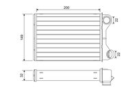 VALEO 811569 - Material depósitos de agua (radiador): Aluminio<br>Material aletas refrigeradoras: Aluminio<br>Tipo radiador: Aletas refrigeración soldadas<br>Ancho de red [mm]: 147<br>Longitud de red [mm]: 200<br>Profundidad de red [mm]: 32<br>Restricción de fabricante: Alternativ<br>Restricción de fabricante: PrascoSelection<br>Restricción de fabricante: Valeo<br>