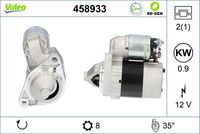 VALEO 458933 - Motor de arranque - VALEO RE-GEN REMANUFACTURED