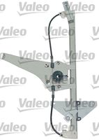 VALEO 851116 - Tipo de servicio: eléctrico<br>Elevalunas: con cable de tracción monocarril<br>Lado de montaje: Atrás derecha<br>Número de puertas: 4<br>Artículo complementario/Información complementaria: sin electromotor<br>