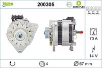 VALEO 200305 - Alternador - VALEO CORE-FLEX