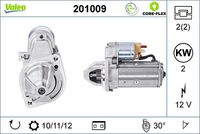 VALEO 201009 - Motor de arranque - VALEO CORE-FLEX