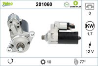 VALEO 201060 - Motor de arranque - VALEO CORE-FLEX