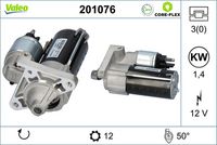 VALEO 201076 - Motor de arranque - VALEO CORE-FLEX