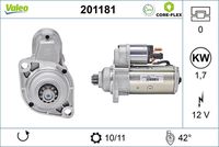 VALEO 201181 - Motor de arranque - VALEO CORE-FLEX