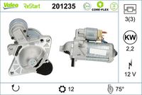 VALEO 201031 - Motor de arranque - VALEO CORE-FLEX