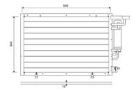 VALEO 822693 - Condensador, aire acondicionado