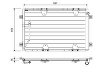 VALEO 822711 - Condensador, aire acondicionado