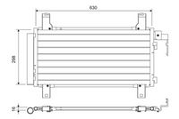 VALEO 822738 - Condensador, aire acondicionado