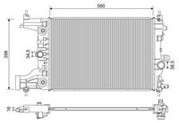 VALEO 701244 - Radiador, refrigeración del motor