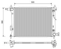 VALEO 701254 - Radiador, refrigeración del motor