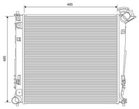 VALEO 701629 - Clase de caja de cambios: Automático, 6 vel.<br>País producción vehículo: Rep. Corea (Corea del Sur)<br>Material aletas refrigeradoras: Aluminio<br>Tipo radiador: Aletas refrigeración soldadas<br>Profundidad de red [mm]: 16<br>Ø salida [mm]: 35<br>Ø entrada [mm]: 35<br>Longitud de red [mm]: 485<br>Ancho de red [mm]: 488<br>Material depósitos de agua (radiador): Plástico<br>Restricción de fabricante: Alternativ<br>Restricción de fabricante: Doowon<br>Restricción de fabricante: PrascoSelection<br>