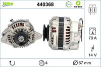 VALEO 440368 - Alternador - VALEO RE-GEN REMANUFACTURED