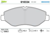 TRW GDB1747 - Lado de montaje: Eje trasero<br>Restricción de fabricante: BREMBO<br>Contacto avisador de desgaste: preparado para indicador desgaste<br>Homologación: E9 90R 01119/496<br>Altura [mm]: 63,8<br>Ancho [mm]: 109,5<br>Espesor [mm]: 20<br>SVHC: No hay información disponible, diríjase al fabricante.<br>