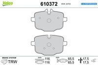 VAICO V201465 - Juego de pastillas de freno - Green Mobility Parts