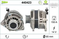 VALEO 440423 - Alternador - VALEO RE-GEN REMANUFACTURED