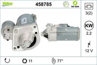 VALEO 458785 - Motor de arranque - VALEO RE-GEN REMANUFACTURED