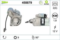 VALEO 458879 - Motor de arranque - VALEO RE-GEN REMANUFACTURED