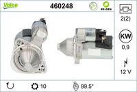 VALEO 460248 - Motor de arranque - VALEO RE-GEN REMANUFACTURED