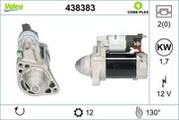 VALEO 438383 - Motor de arranque - VALEO CORE-FLEX