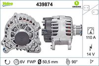 VALEO 439874 - Alternador