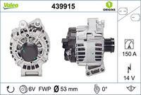 VALEO 439915 - Alternador