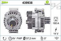 VALEO 439938 - Alternador