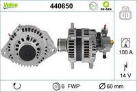 VALEO 440650 - Alternador - VALEO RE-GEN REMANUFACTURED