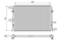 VALEO 701173 - Radiador, refrigeración del motor