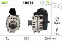 VALEO 440784 - Alternador - VALEO RE-GEN REMANUFACTURED