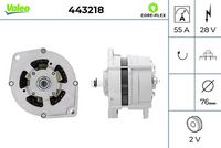 VALEO 443218 - Alternador