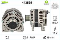 VALEO 443525 - Alternador