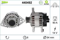 VALEO 440492 - Alternador - VALEO RE-GEN REMANUFACTURED