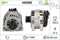 VALEO 440588 - Alternador - VALEO RE-GEN REMANUFACTURED