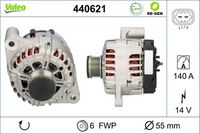 VALEO 440621 - Alternador - VALEO RE-GEN REMANUFACTURED