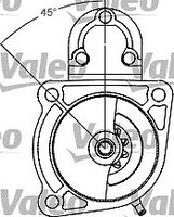 VALEO 458183 - Motor de arranque - VALEO RE-GEN REMANUFACTURED